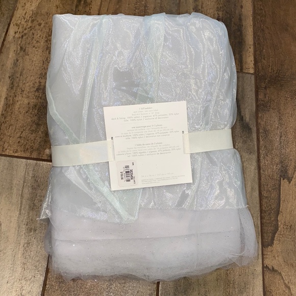Pottery Barn Kids Bedding Icy Tulle Bed Skirtbluefull Pottery Barn